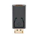 Goobay DisplayPort™/HDMI™ adapter 1.1, kullatud must