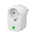 Goobay Surge-Protected Socket Adapter