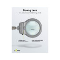 Goobay Soldering Aid with Magnifying Glass - Third Hand