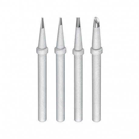 Goobay Replacement Soldering Tip Set for Soldering Station AP2, 4 Different Tips