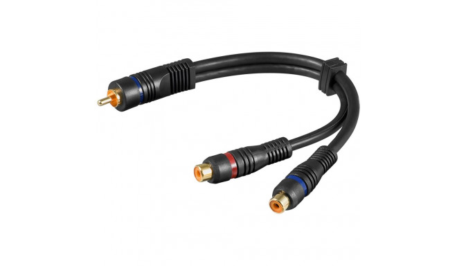 Goobay Audio Y Cable Adapter 0.2 m