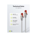 Goobay CAT 6 Patch Cable S/FTP (PiMF), grey 25 m