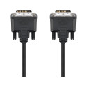 Goobay DVI-D Full HD kaabel single link, nikeldatud 2 m
