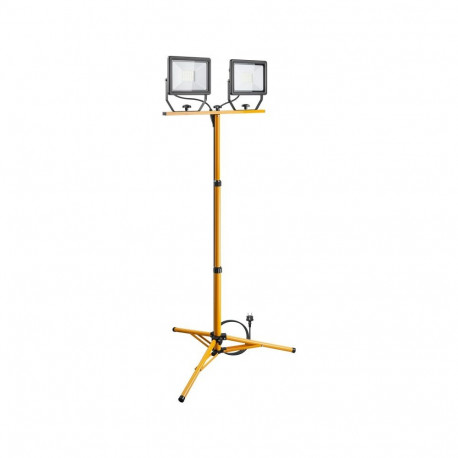 Goobay LED Work Light with Telescopic Tripod, 2x 50 W