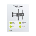 Goobay TV wall mount Basic FULLMOTION (M)
