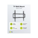 Goobay TV wall mount Basic FIXED (L)