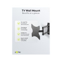 Goobay TV wall mount Basic FULLMOTION (S)