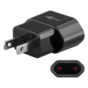 Goobay Travel Adapter Europlug to USA/Japan, black