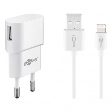 Goobay 5 W Apple Lightning Charger Set