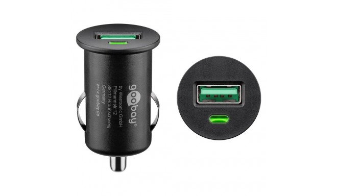 Goobay 18 W Quick Charge USB autokiirlaadija