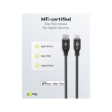 Goobay Lightning USB-C™ laadimis- ja sünkroonimiskaabel, 2 m, must 2 m