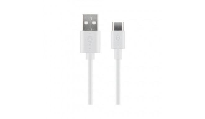 Goobay USB-C™ laadimis- ja sünkroonimiskaabel (USB-A > USB-C™) 2 m