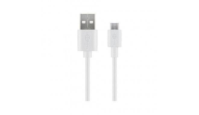Goobay Micro-USB laadimis- ja sünkroonimiskaabel 1 m