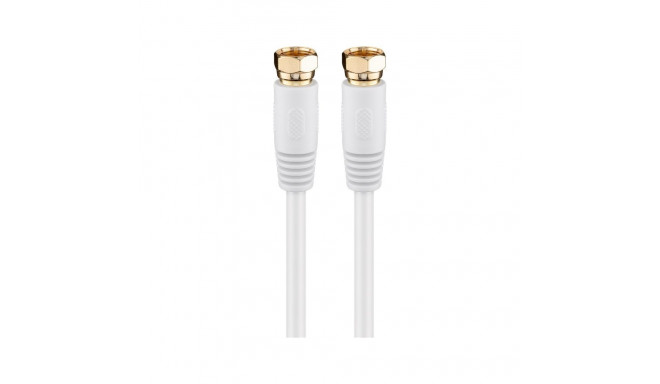 Goobay SAT Antenna Cable (80 dB), Double Shielded 3.5 m