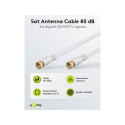 Goobay SAT Antenna Cable (80 dB), Double Shielded 3.5 m