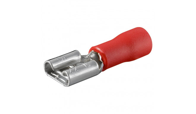 Goobay Tools Female Tab Terminal, red