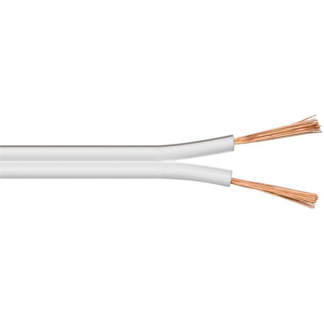 Goobay Speaker Cable white 100 m