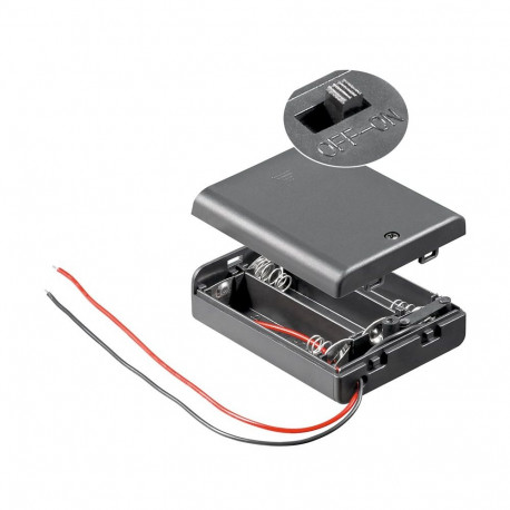Goobay 3x AA (Mignon) Battery Holder (10 tk)