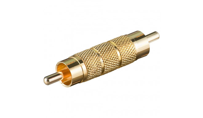 Goobay RCA Adapter, Gold Version (10 tk)