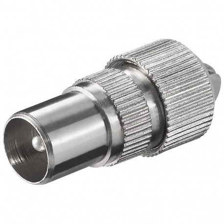 Goobay Coaxial Plug with Screw Fixing (10 tk)