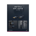 Clicktronic suure kiirusega HDMI adapter 0,1 m