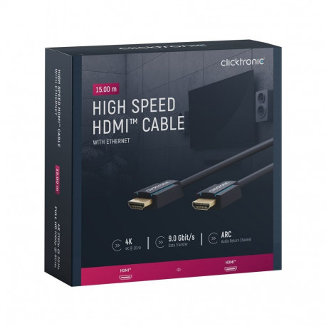 Clicktronic kiire HDMI-kaabel 15 m