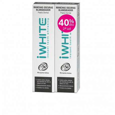 iWhite hambapasta valgendav tumedate plekkide vastu 2x75ml