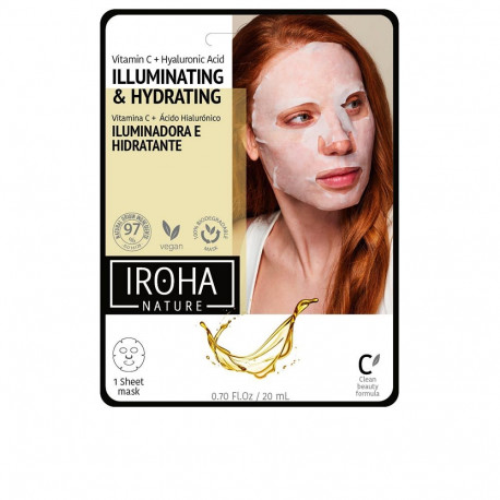 Iroha kangasmask kirkastav vitamin C + HA 1tk