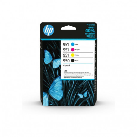 HP 950 Black 951 CMY Original Ink Cartridge 4-Pack