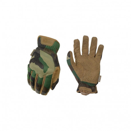 Gloves Mechanix FastFit® Woodland Camo L 0.6mm palm, touch screen capable