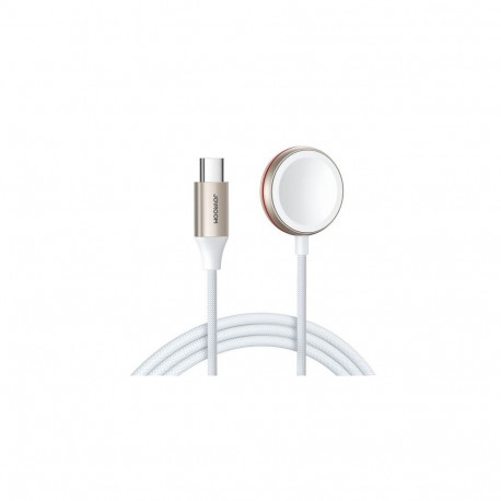 Joyroom Wireless Apple Watch Charger All Series with Type-C cable 1.2m, 3.5W, White (S-IW011)