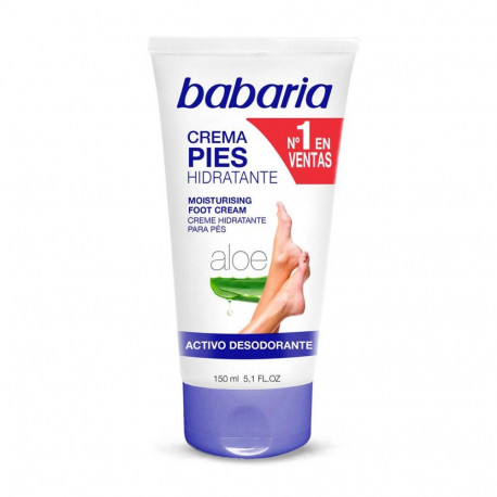 BABARIA ALOE VERA CREMA HIDRATANTE PIES 150ML