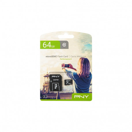 PNY microSDXC mälukaart 66-290# 64GB