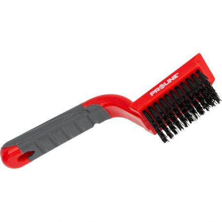 Szczotka druciana - nailon, 5x11 rida, 180mm, proline