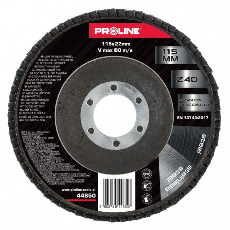 Proline 115mm tsirkooniumoksiidist lamellketas, karedusega 40