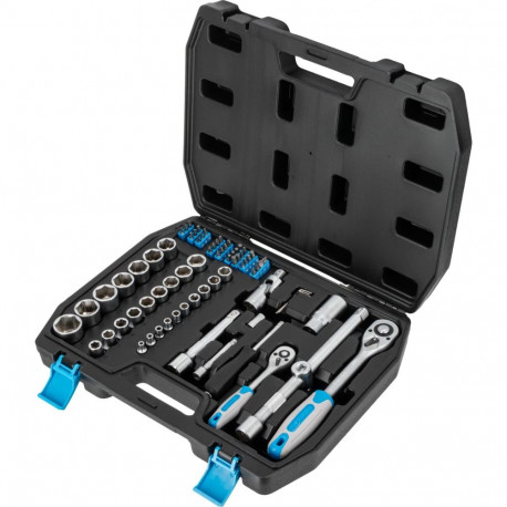 Komplekt 72 tk padruneid ja otsikuid 1/2'', 1/4'', 4-27mm