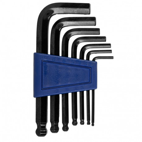 imbusvõtmete komplekt 7 tk, kuuliga 2,5-10mm