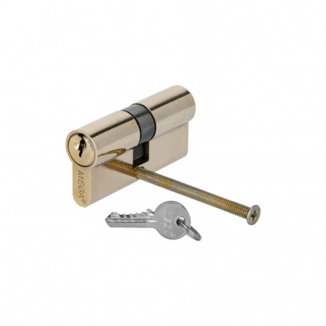 mosiine sümmeetriline 62mm silinderlukk, 3 võtit kaart