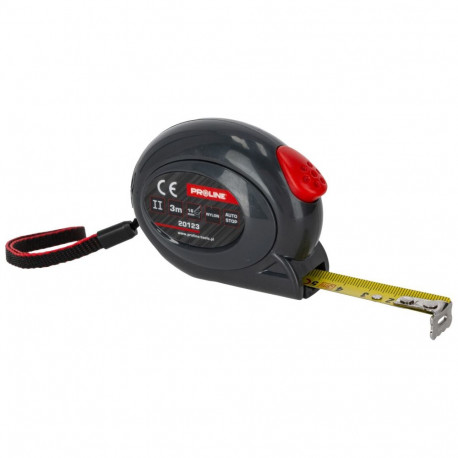20123 Proline nailonkattega mõõdulint 3m/16mm