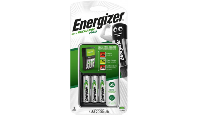 Energizer laadija Maxi CHVCM4-EU + 4xAA