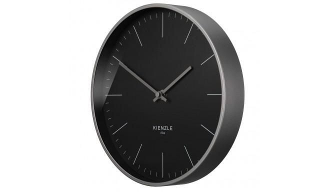 KIENZLE DCF Radio-Control.Wall Clock Modern anthracite 25 cm