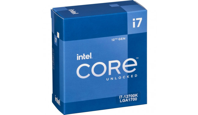 Intel Core i7 12700K 3,6 GHz