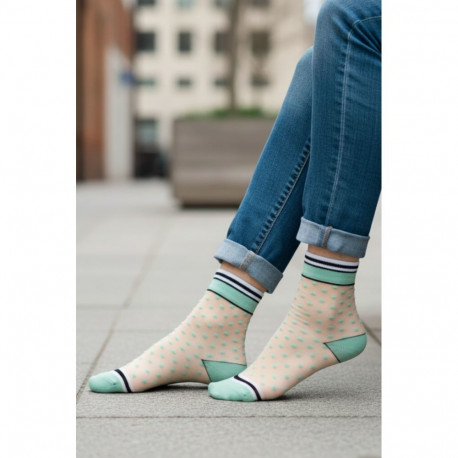 SOKISAHTEL Pierre Mantoux JOIN rohelised õhukesed sokid 444