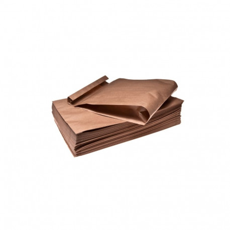 Paper bag 23+10x59cm brown 25 pcs in a pack