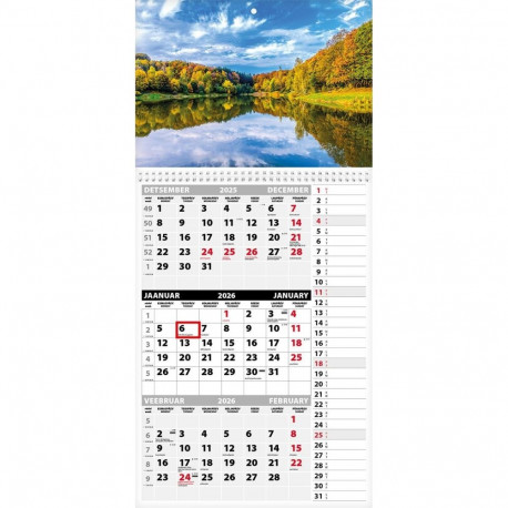 Seinakalender Trio Memo pilt 4 2026a.