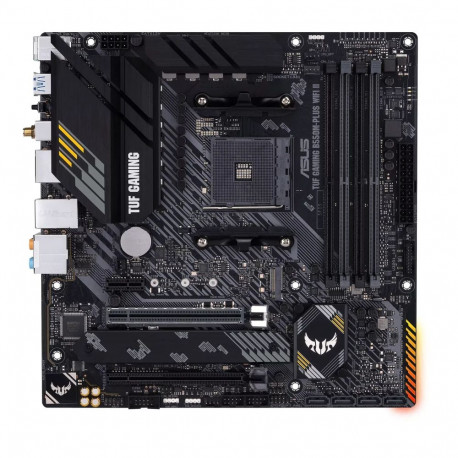 Asus TUF GAMING B550M-PLUS WIFI II Motherboard / AMD B550 / Socket AM4 / Micro-ATX / Wi-Fi