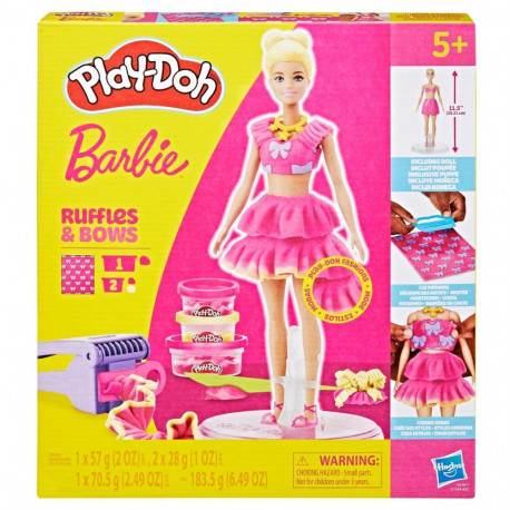 Play-Doh komplekt Barbie Ruffles and Bows