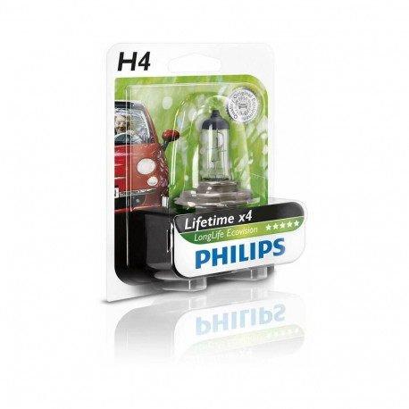 H4 blister  60/55W 12V Philips LongLife EcoVision 12342LLECOB1 1pc.
