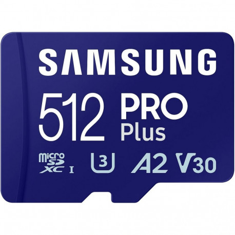 Samsung PRO Plus microSD Card 512GB Blue