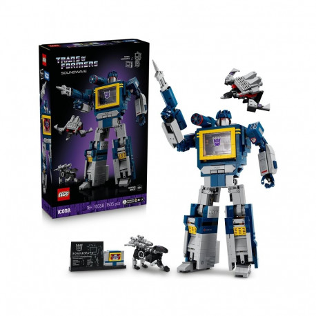 CONST LEGO TRANSFORMERS SOUNDWAVE 10358
